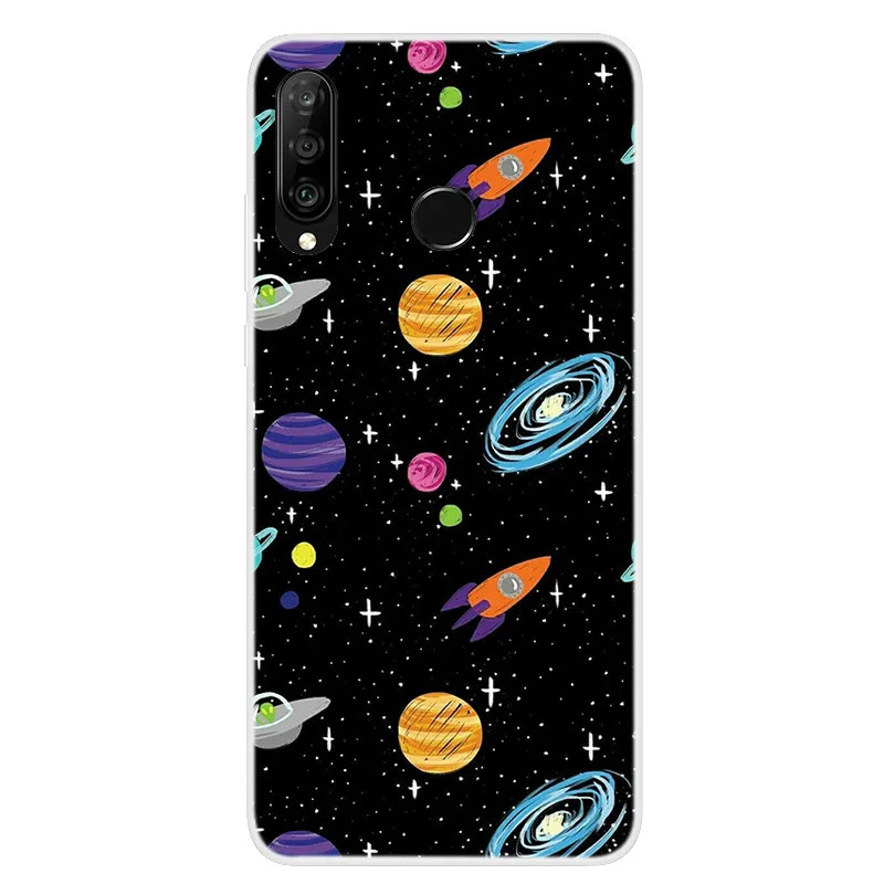 14 Для huawei P30 Lite чехол силиконовый мягкий ТПУ задняя крышка для Funda huawei P30 Lite чехол 6,15 ''P30Lite P 30 Lite крышка Мода - Цвет: 14