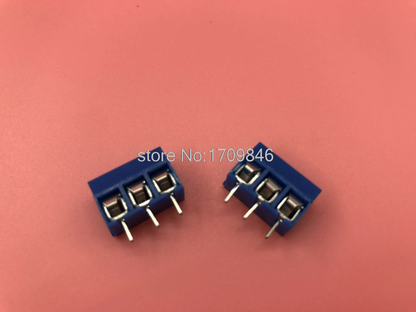 100 шт 3 pin/way 5,0 мм винтовой клеммный блок разъем