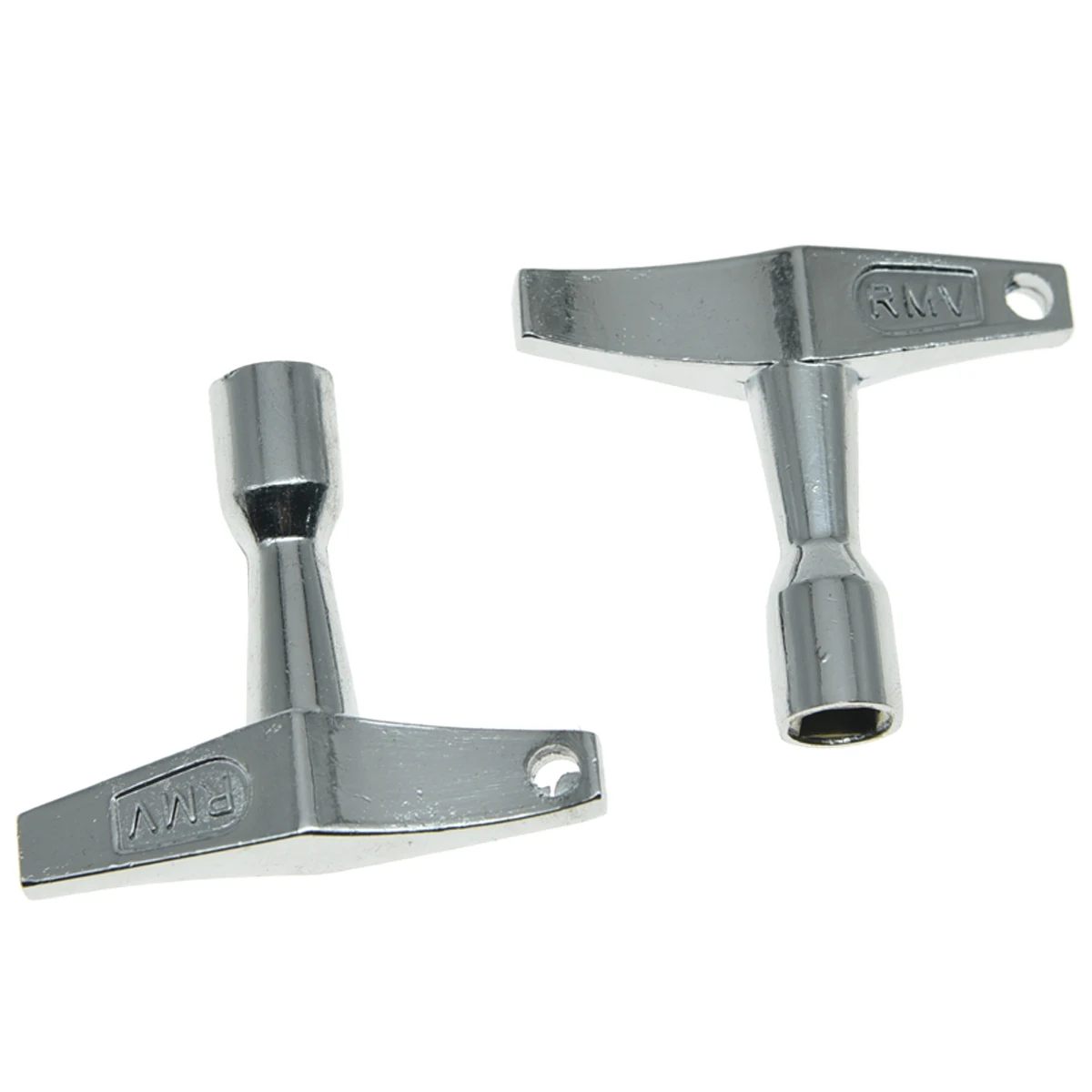 

KAISH Pack of 2 Metal Square Socket 5.5mm Drum Tuning Key Chrome