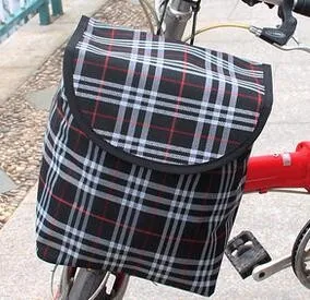Электроскутер корзина на руль, Холщовая Сумка для MTB/складной велосипед спереди, Портативная сумка на ногу с бесплатной доставкой