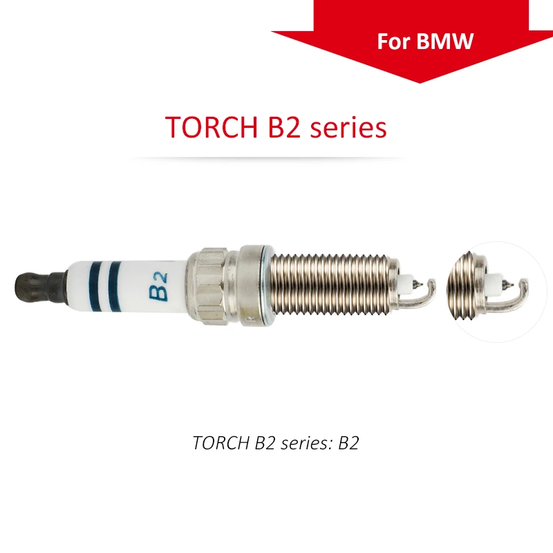 1 Piece China original TORCH spark plugs TORCH B2 series for BMW 1 ...