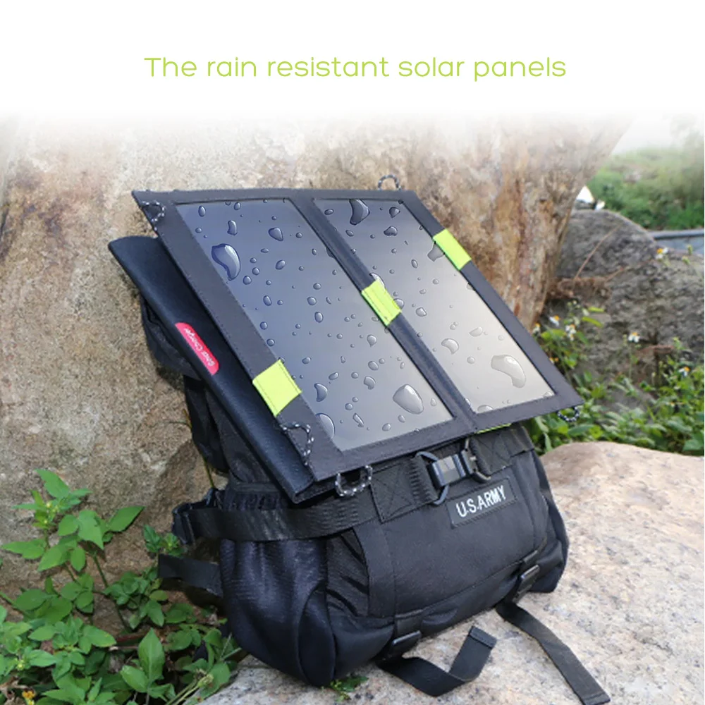 Solar Panels Fold Portable Solar Panel Charger Dual USB for iPhone X iPhone 8 iPad Samsung HTC Sony LG Bluetooth Speaker etc. Solar Panels Fold Portable Solar Panel Charger Dual USB for iPhone X iPhone 8 iPad Samsung HTC Sony LG Bluetooth Speaker etc.
