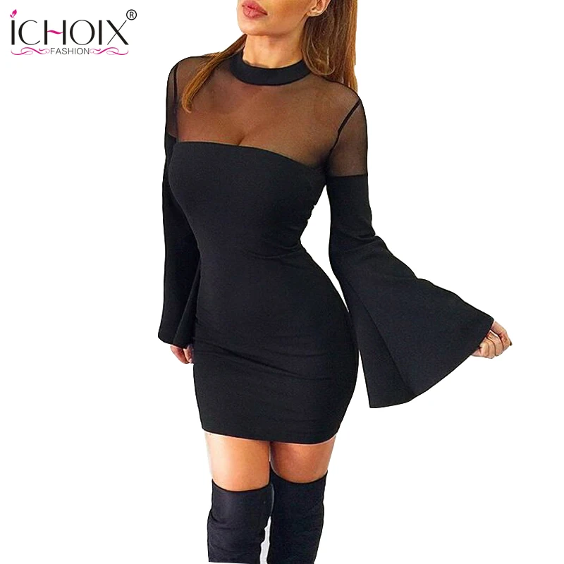 Dillards sleeve dress knee bodycon high white and long interview