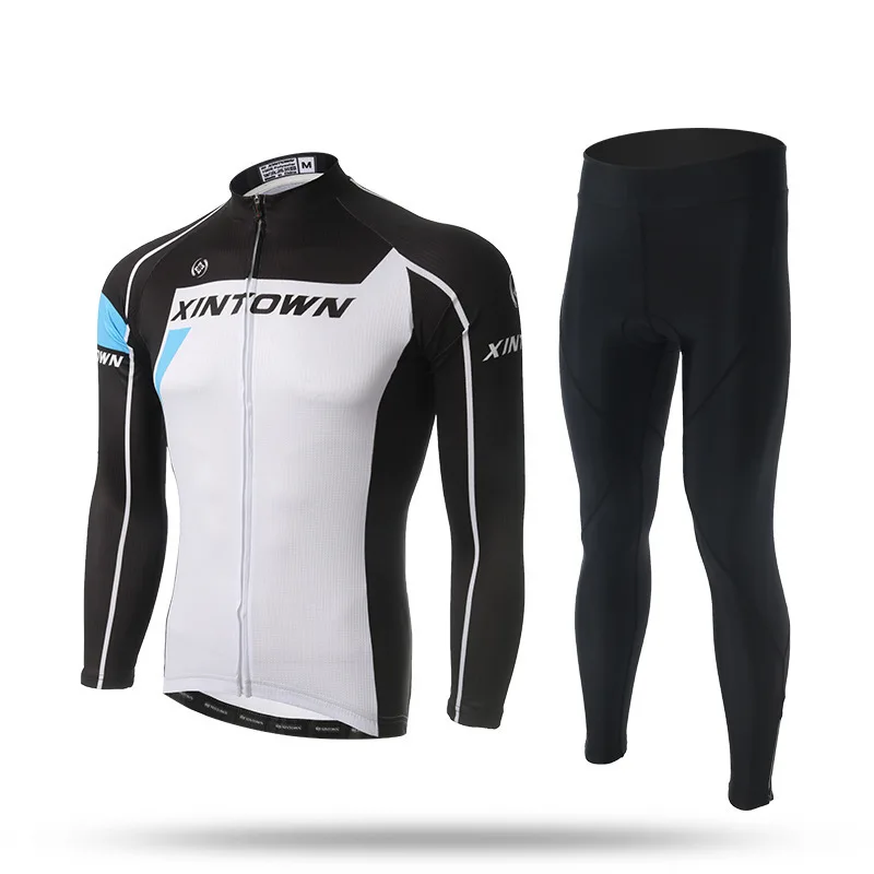 

BOODUN Cycling Wear Catch Down Suit 2017 New Pattern Winter Long Sleeve Suit Male Bicycle Concise Fund