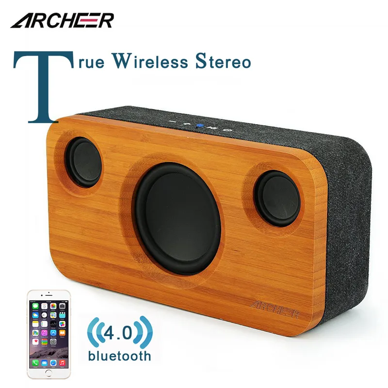 ARCHEER A320S обновлен Bluetooh динамик Встроенный Микрофон Стерео сопряжения Super Bass 8800 мАч
