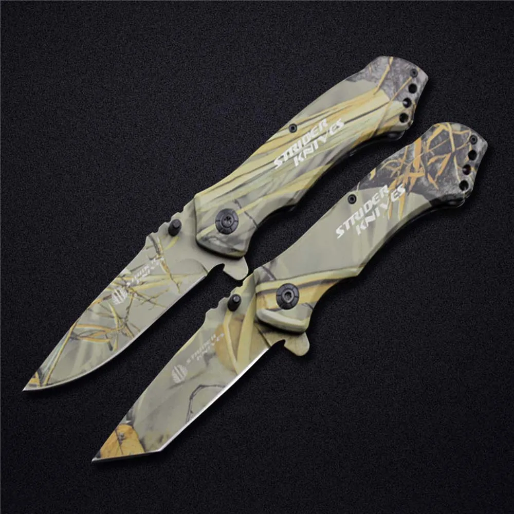 

ToughKeng New Tactical Folding Blade Knife Stainless Steel Coating Surface Outdoor Survival Knives EDC Hand Tools