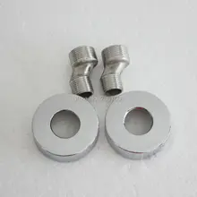 Пара продвижение общий угловой клапан из нержавеющей стали регулируемый диаметр душевой кран Instal фитинги стены ZR2029