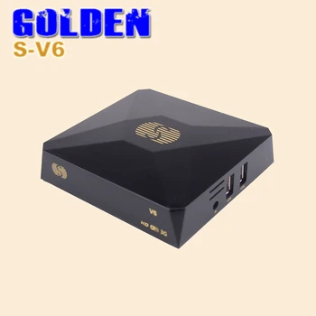 

2PCS S V6 S-V6 HD Satellite TV Receiver Support Card Sharing Ccam NEWcam Biss Key DVB-S2 Receiver USB WebTV DVB-S2 DVB S2
