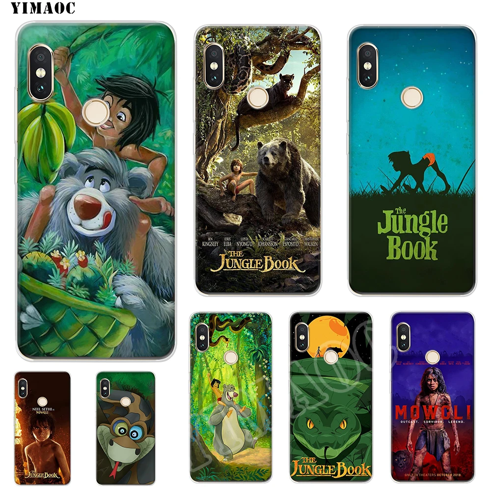 YIMAOC The Jungle Book Mowgli Soft Silicone Case for POCOPHONE F1 Xiaomi Redmi Note 6 7 Pro 6A Mi 8 Lite TPU Cover |