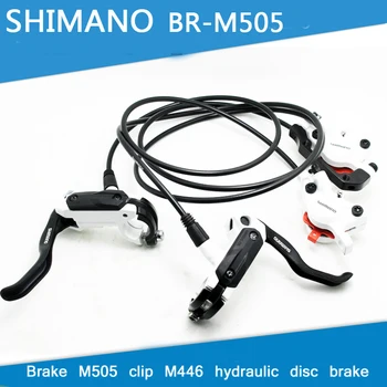

SHIMANO M505 MTB Bike Hydraulic Disc Brake Set Clamp Mountain for Deore/XT Brake Bicycle Disc Brake & Brake Sheet Screws