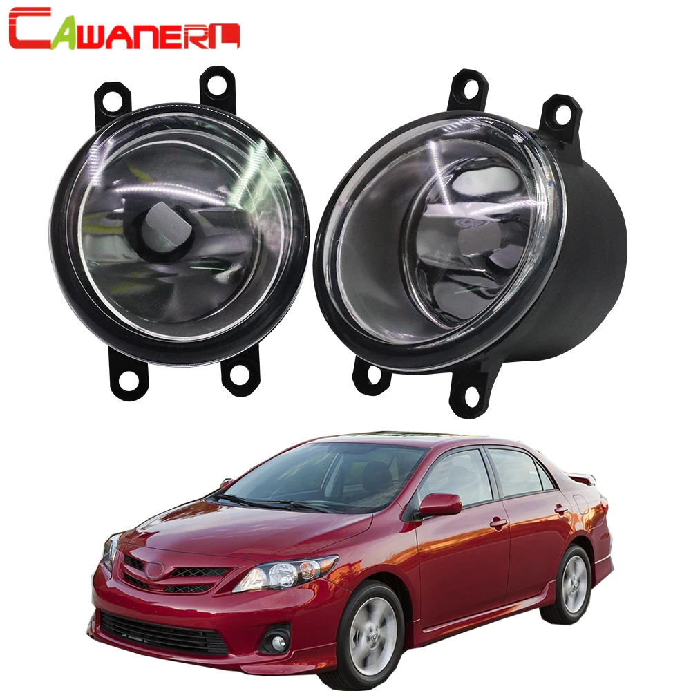 

Cawanerl Car Accessories Fog Light Lampshade + H11 LED / Halogen Lamp 12V For Toyota Corolla 2009 2010 2011 2012 2013 2014 2015