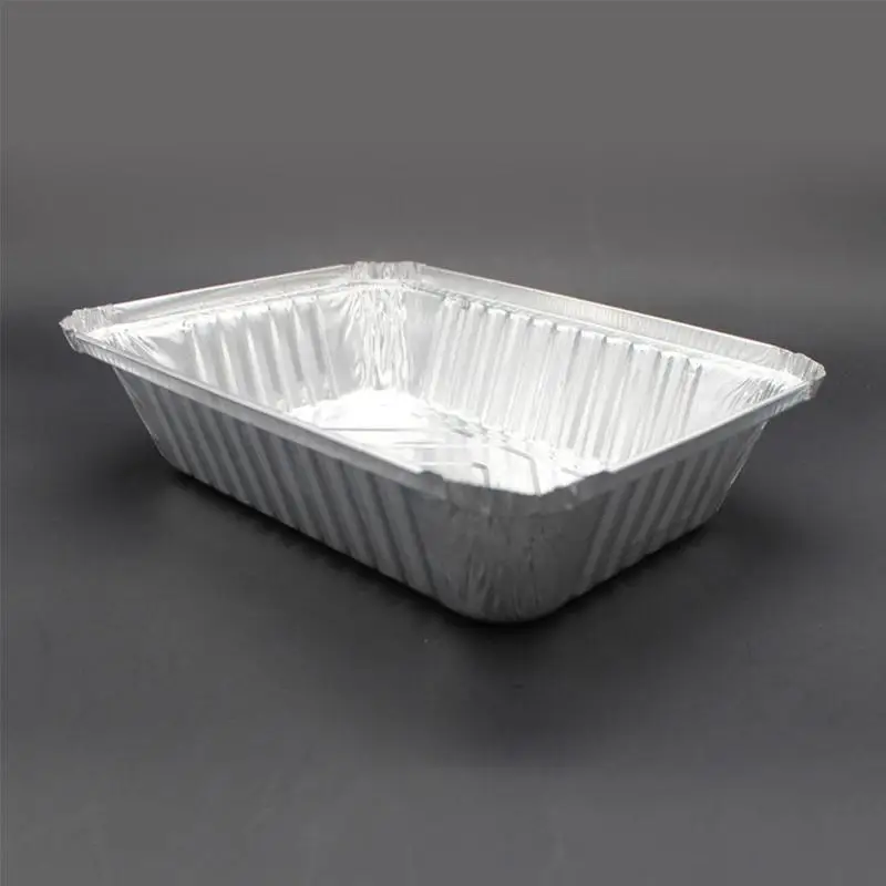

10Pcs Disposable BBQ Drip Pan Tray Aluminum Foil Tin Liners for Grease Catch Pans Replacement Liner Trays With Cover