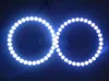 2Pcs Bright White 80mm Angel Eyes 24 SMD LED Ring Car Light ► Photo 2/2