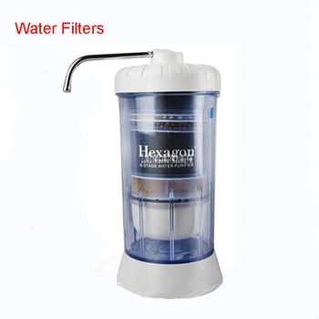 

89648 Alkaline Water Ionizers with a replacement filter cartridges no need electricity 8 level Water Filters ceramic filter