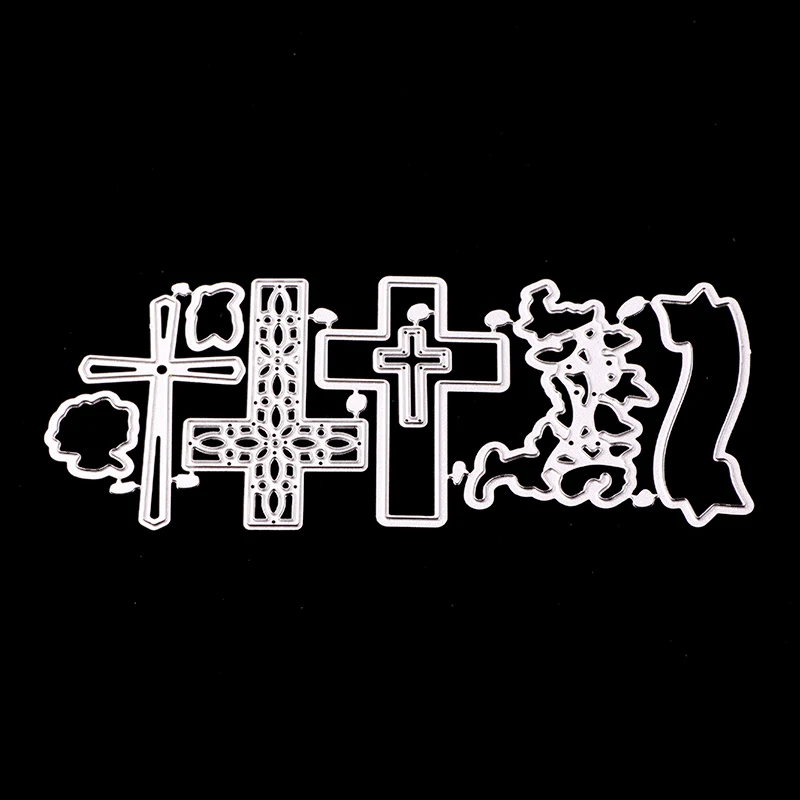 

SCD1025 Cross Metal Cutting Dies For Scrapbooking Stencils DIY Album Cards Decoration Embossing Folder Craft Die Cuts Tools New