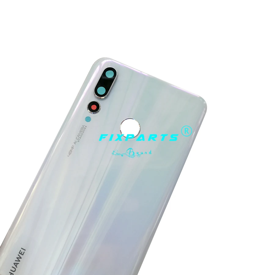 Чехол для huawei Nova 4, задняя крышка для батареи, задняя крышка для корпуса, чехол для двери с объективом камеры в сборе, huawei Nova4, крышка для аккумулятора