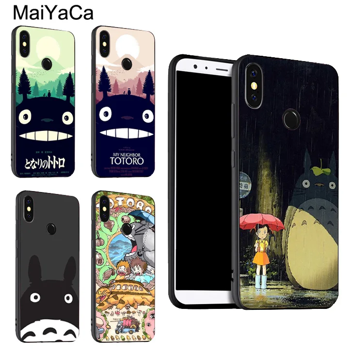 

MaiYaCa My Neighbor Totoro Cartoon Case For Xiaomi Redmi 6 6A S2 4X 5Plus Note 7 5 Pro 5A Mi 6 9 8 SE 6X A2 MAX 2 3 F1