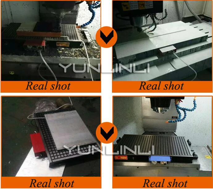 ЧПУ Вакуумная присоска обрабатывающий центр промышленный 300*300 мм автоматическая поддержка давления пневматический стол алюминиевая пластина