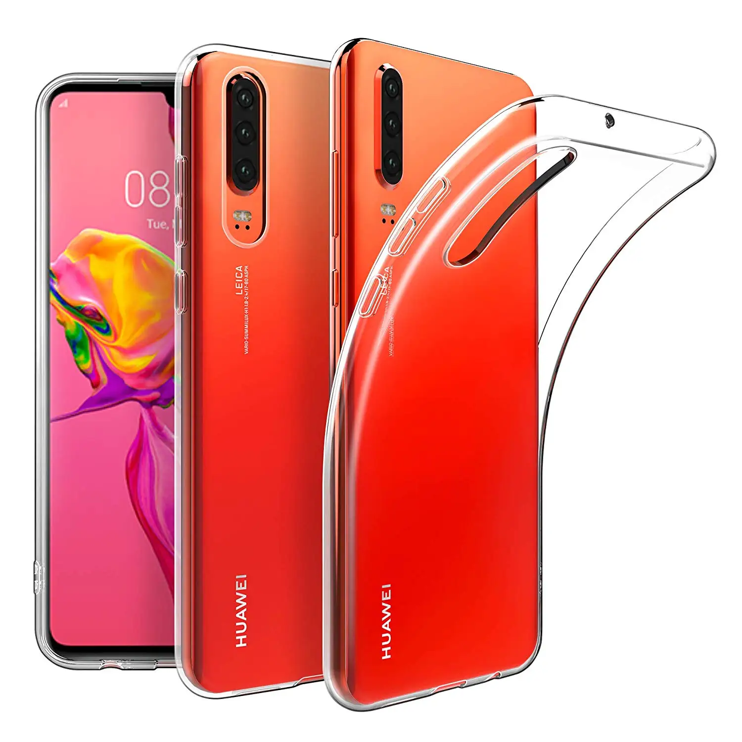 For Huawei P10 Plus P20 P30 Mate 10 20 X Lite Nova 3 3i 4 4e 5 5i Pro Y9 Prime 2019 Transparent Soft Silicone TPU Case Cover |
