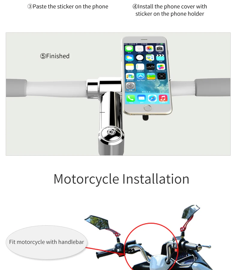 Discount Gaciron H03 Bicycle Bike Phone Holder Road Bike Mobile Phone Handlebar stand Rotation Holder Mount Ride Bike accessories 13