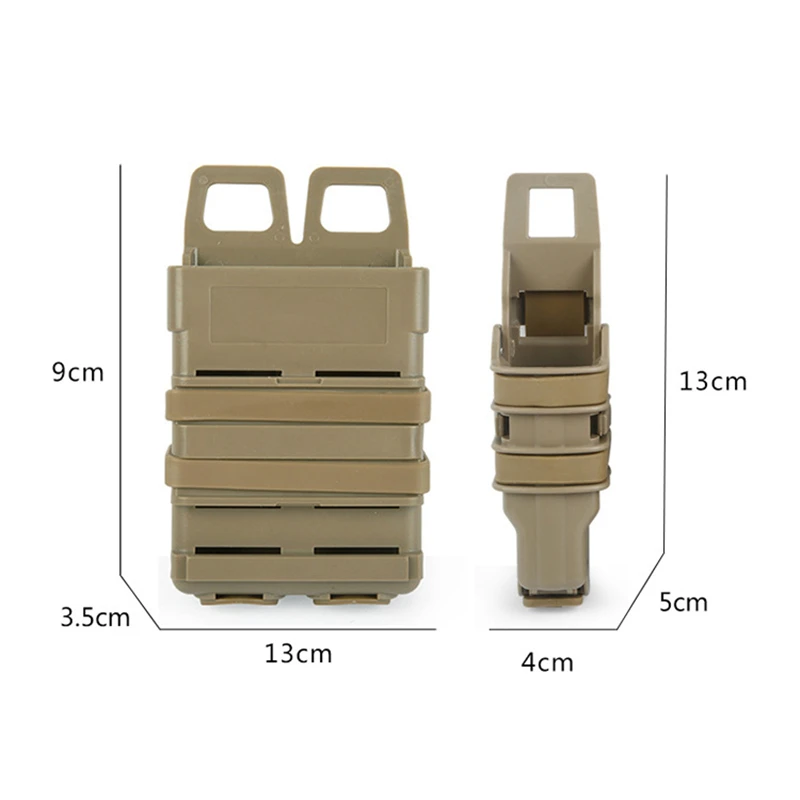 FMA Fastmag5.56 чехол для картриджа Molle Vest Tactical Quick Pull Box Glock Double Box Тактический зажим Аксессуар коробка