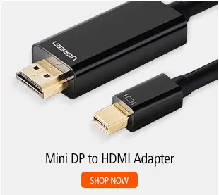 Ugreen высокое качество Thunderbolt мини дисплей порт Дисплей порт Адаптер DP к HDMI кабель для Apple Mac Macbook Pro Air