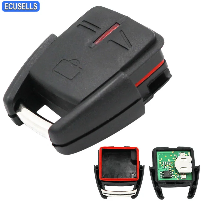 New Replacement 3 Button Remote Smart Car Key Fob for Vauxhall for Opel