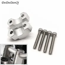 2 шт. 28 мм CNC крепление руля стояки бар зажим Расширение адаптер с болтами для BMW F850GS Adventure-ON