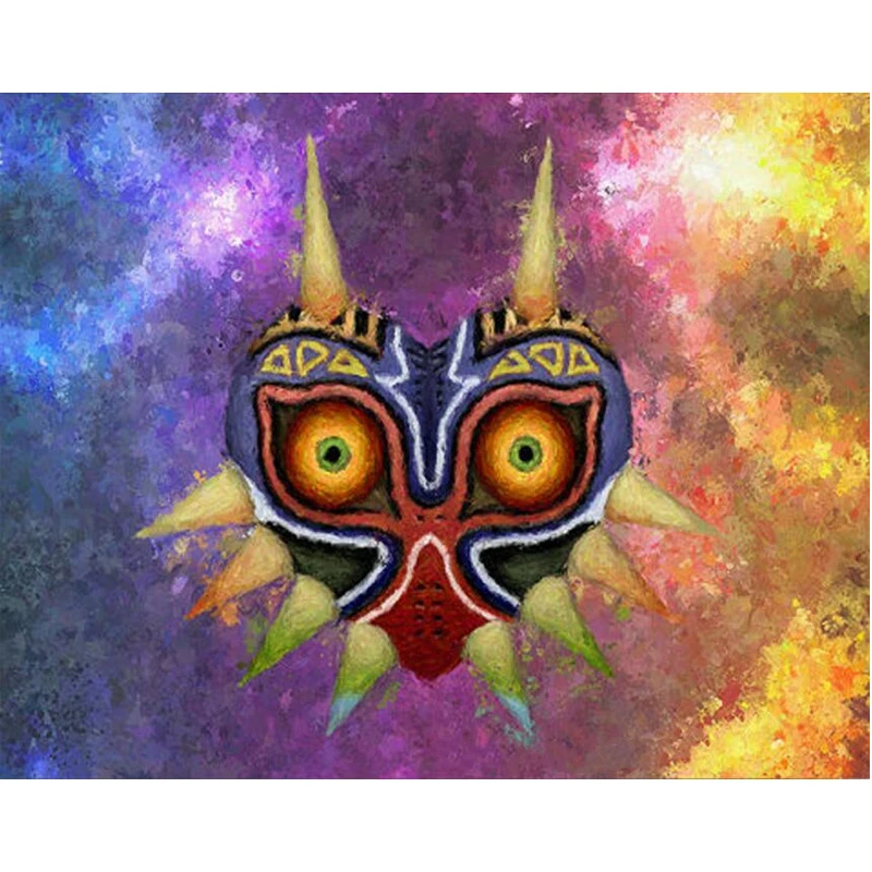 5D DIY Diamond Mosaic The Legend Of Zelda Picture of Rhinestones Full