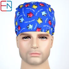 SURGICAL SCRUB HAT THEATRE CAP TIE IN BACK
