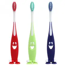 3 шт./компл. гигиена полости рта улыбка детей очиститель присоска зубная щетка уход за зубами