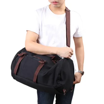

Men Vintage Canvas Backpack Rucksack Laptop Shoulder Duffle Bag Best Sale-WT