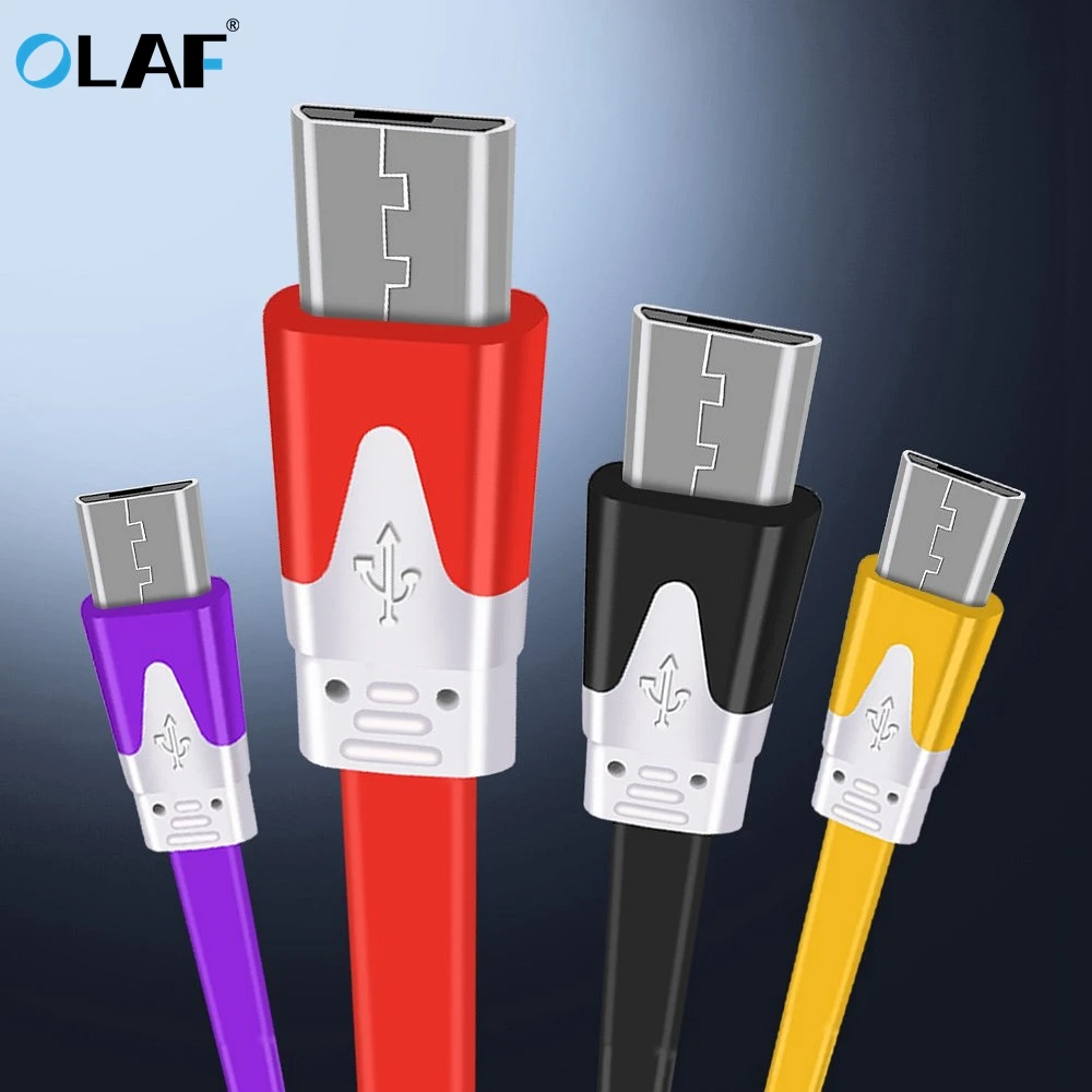 

Olaf Micro USB Cable 1m 2m 3m Data Sync USB Charger Phone Cable For Samsung HTC Huawei Xiaomi Android Phone Fast Charging Cables