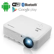 LED Projector for Home Cinema Movie TV Smart Phone Projection Entertainment KTV Video DVD VCD 1080p Beamer White