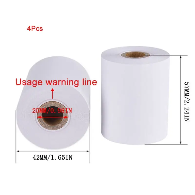 Direct thermal printing paper image