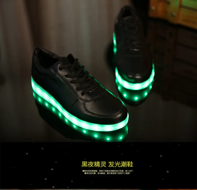 KRIATIV USB Charger Lighted shoes for Boy&Girl glowing sneakers Light Up trainers Kid Casual Luminous Sneakers led slippers slippers for boy