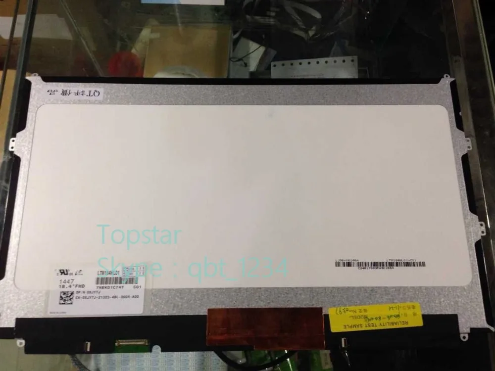For dell M18X LCD module LTM184HL01 18 4 inch brand new IPS lcd display grade A