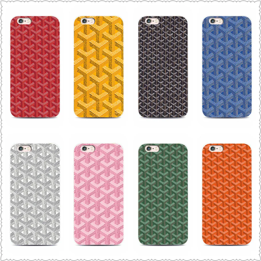 US Street Fashion Brand phone Case For iphone X 7 8 Black silicone case For Samsungs7 s8 s9 Classic Retro Goya Case Cover