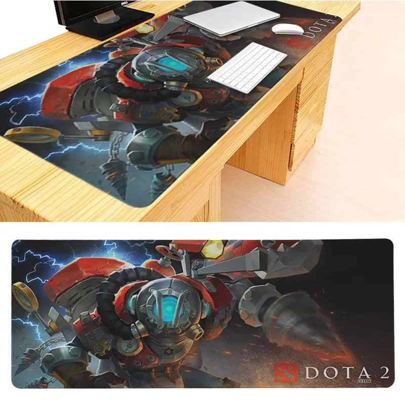  congsipad Custom Skin Dota 2 Tuskar Keyboard Gaming MousePads Size for 30x70cm 30x90cm Rubber Mouse