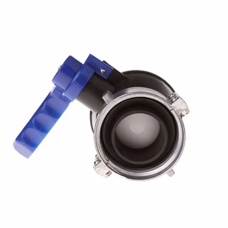 Ibc Tote Tank Ball Valve Drain Adapter 6.2Cm/2.44 Inch Coarse Thread Interface Straight-Through Ton Barrel Fixed Bal | Инструменты
