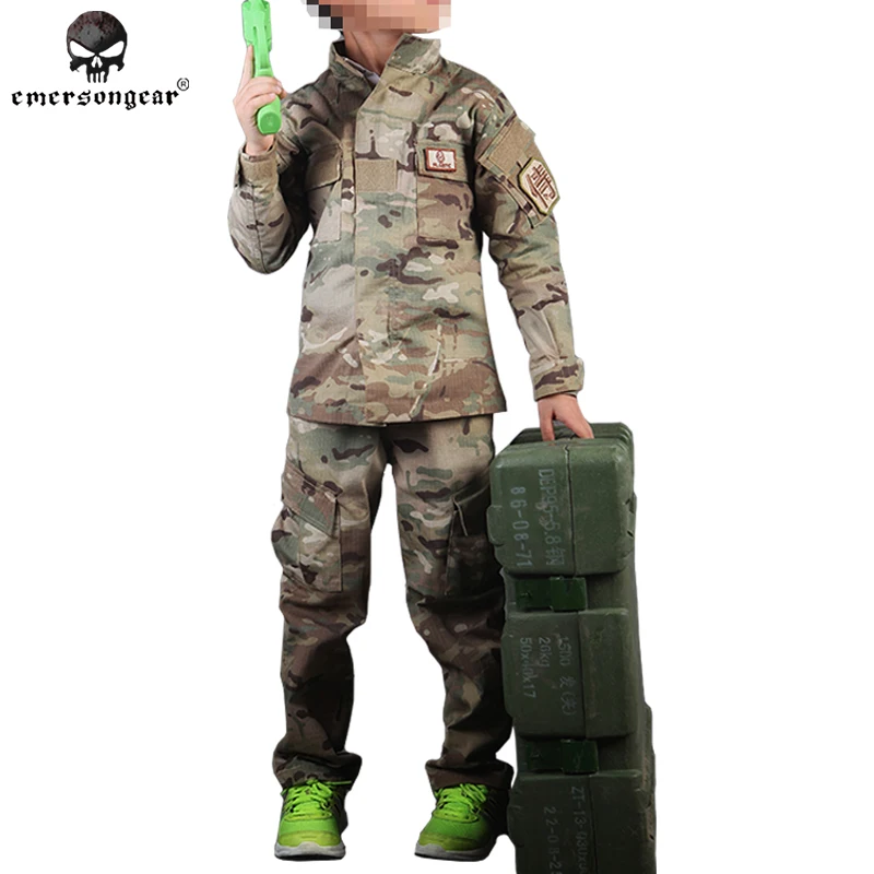 Emersongear Training Combat Uniform For 6Y 14Y Children Kids Water