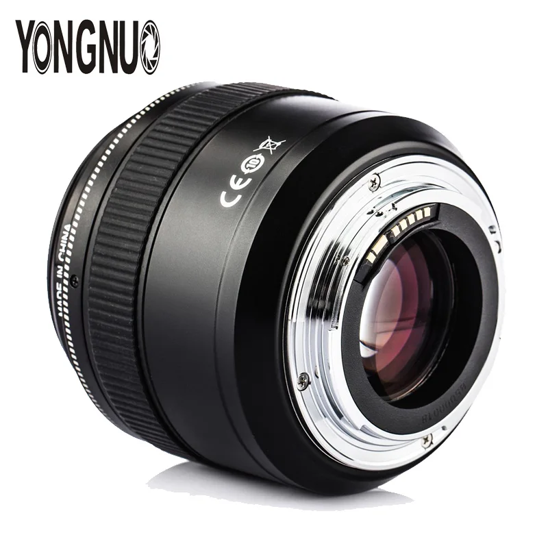 YONGNUO YN85mm F1.8 большая апертура AF/MF ФОКУС стандартный Средний основной фиксированный телеобъектив для Canon EF Mount Rebel DSLR камеры
