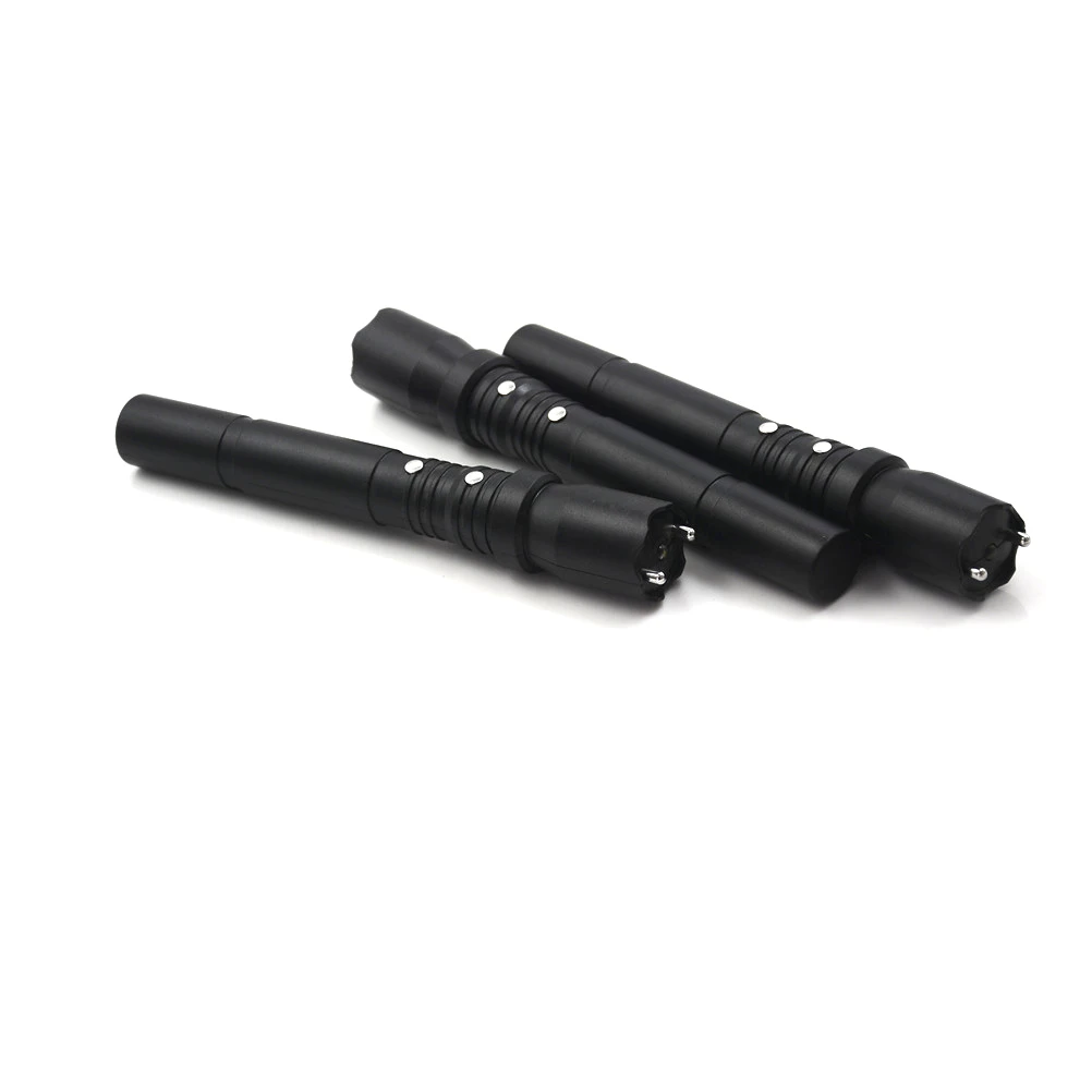 

Hot Sale 1pc Black Electric Shock Stick People Funny April Fool's Day The Whole Person Tricky Electric Toy Flashlight