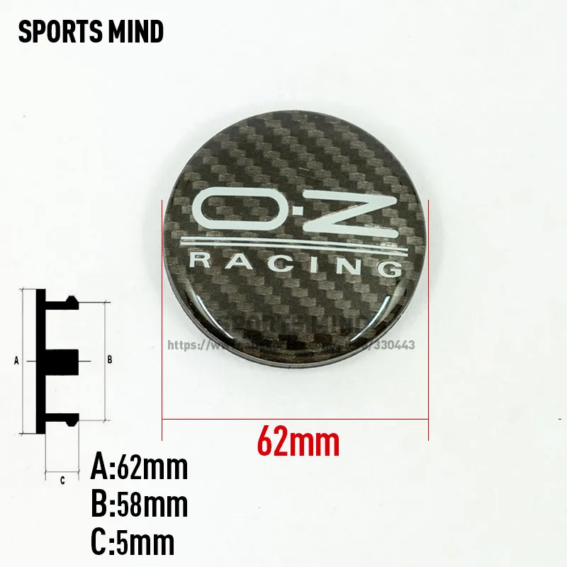 

20PCS/lot BLACK 62MM OZ Racing Car Wheel Center Hub Caps Alloy Wheel Rim Center Hub Cap Cover M595