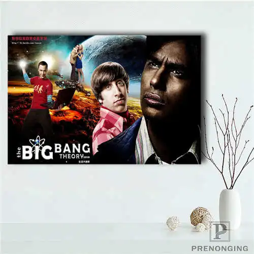 Custom the-big-bang-theory (2) @ Печатный постер тканевые настенные картины для декора гостиной #18-12-05-2-43
