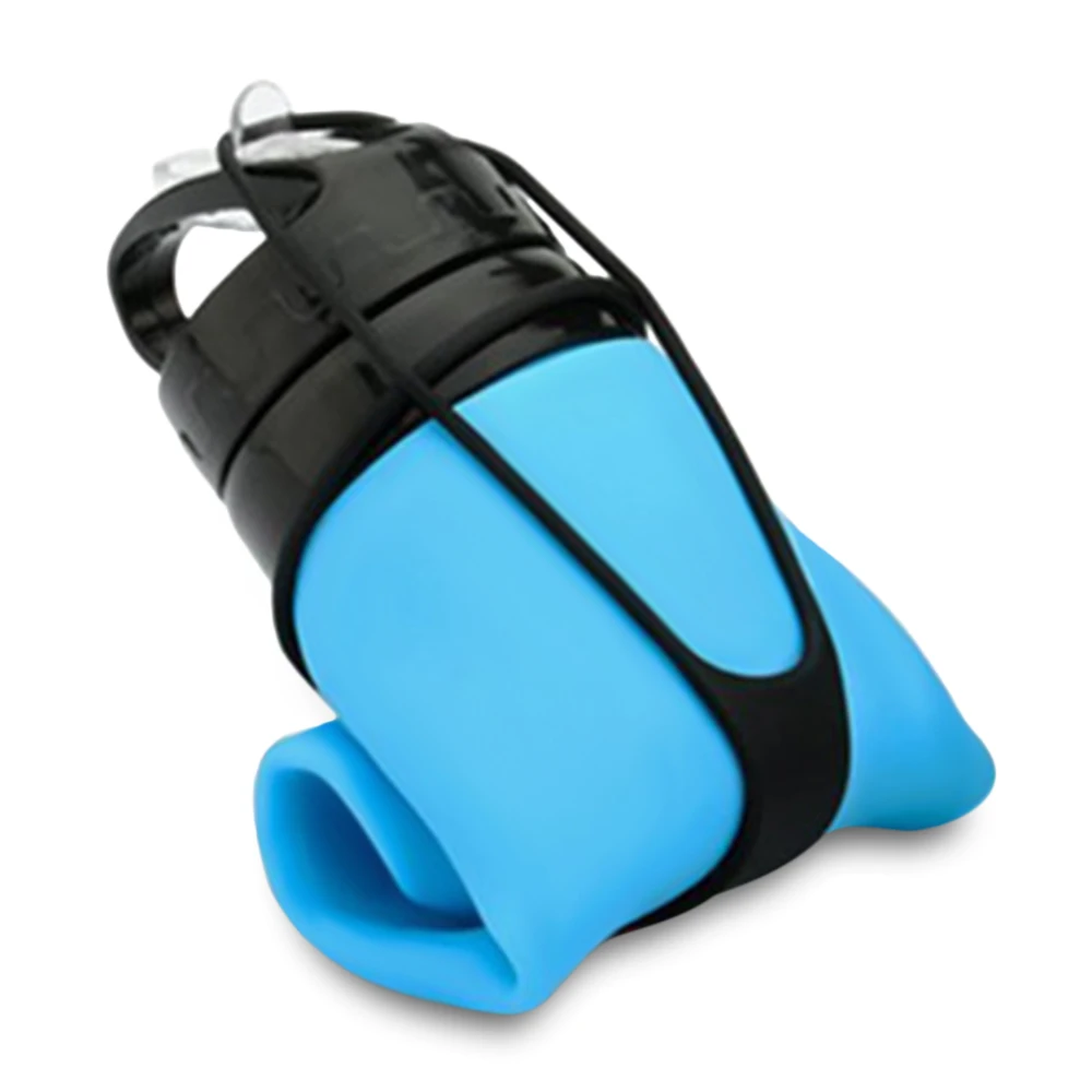 600 мл BPA БЕСПЛАТНО складная силиконовая бутылка для воды силиконовый складной чайник для занятий спортом на открытом воздухе кемпинга путешествия бег бутылка для воды