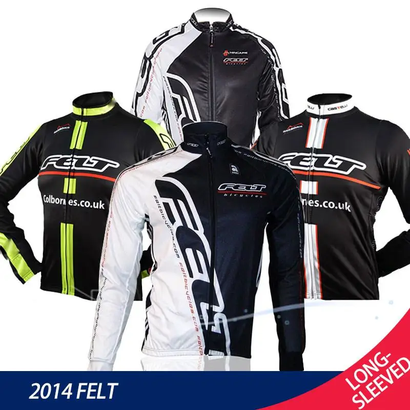 felt cycling jersey long sleeve bicycle maillot ciclismo mtb 2015 ropa