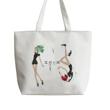 Land of the lustry японская аниме хозяйственная сумка мультфильм милый подарок школьная сумка на плечо Холщовая Сумка AN012