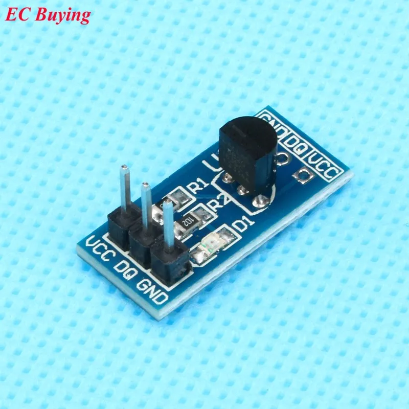 DS18B20 Temperature Measurement Module Temperature Sensor Module DS18B20 Development Board Temperature Control Switch (1)