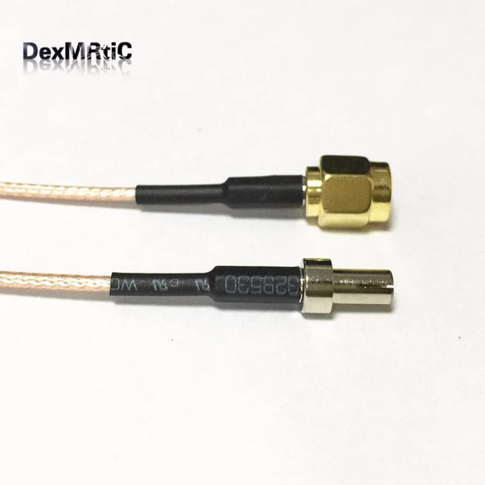 Модемный кабель 3G ZTE TS9 мужской прямой swtich SMA штекер RF адаптер RG178 15 см 6 дюймов|adapter